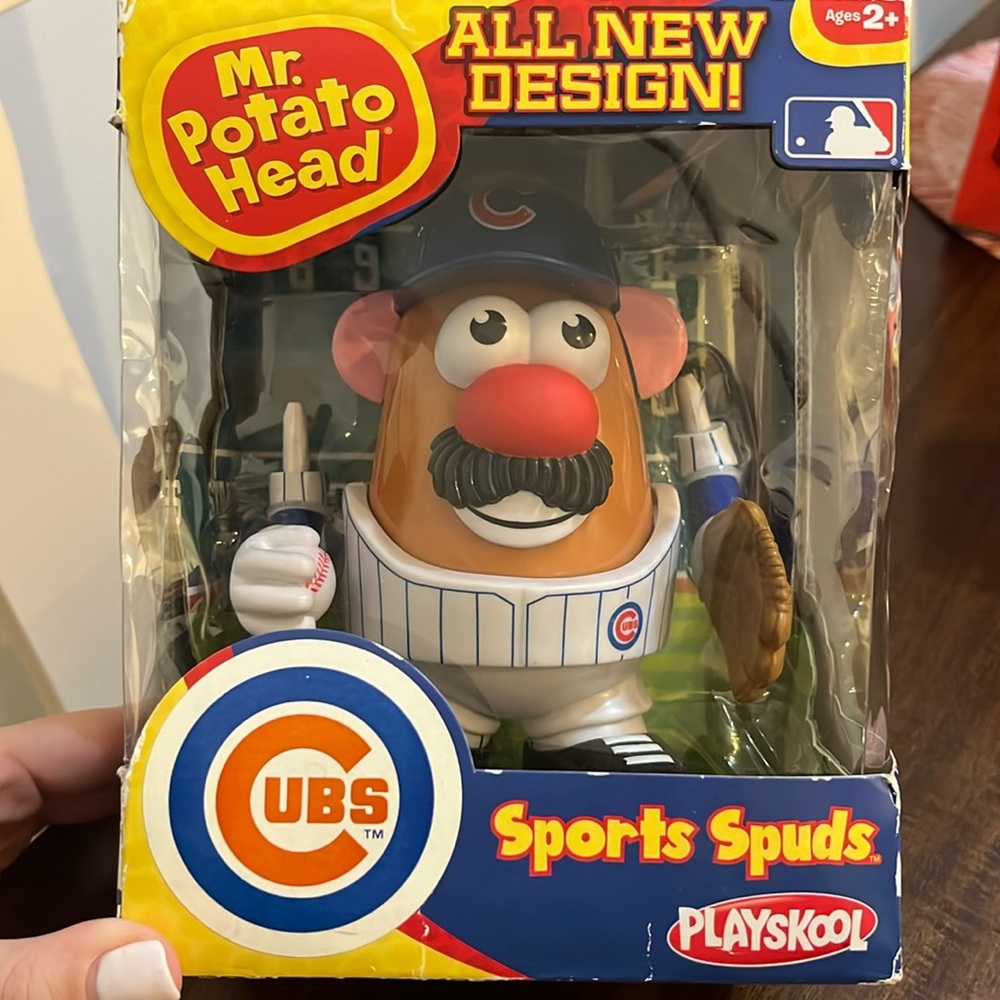 Mr. potato head sports spuds Chicago Cubs baseball